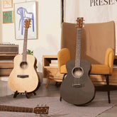 Yamaha F400 Smoky Black & Natural Acoustic Guitar