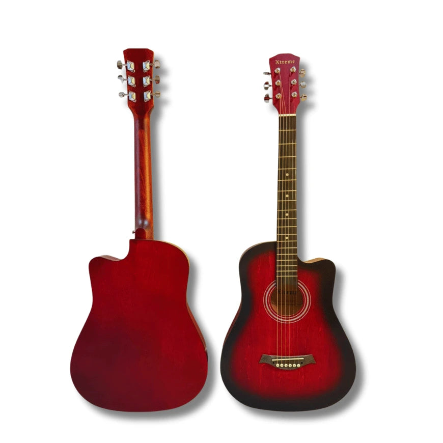 Acoustic Guitar 38'' with Truss Rod & Metal Tuning Keys