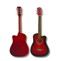Acoustic Guitar 38'' with Truss Rod & Metal Tuning Keys