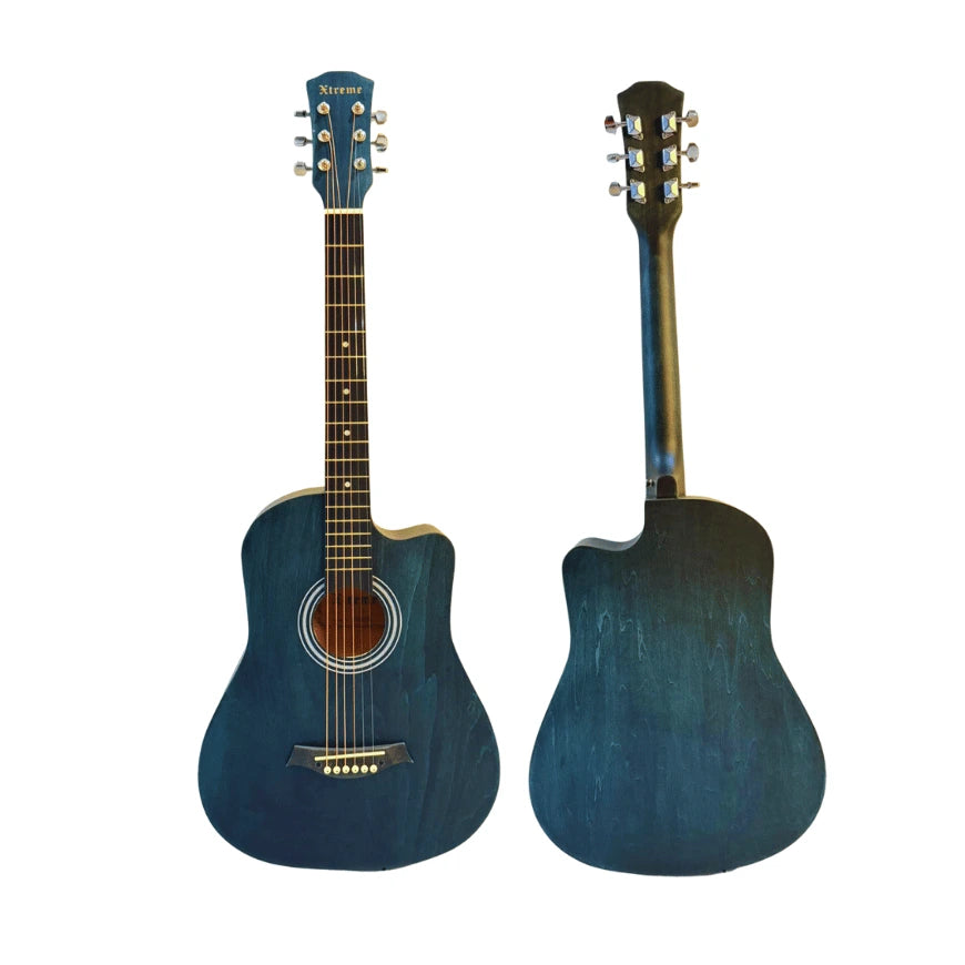 Acoustic Guitar 38'' with Truss Rod & Metal Tuning Keys