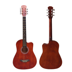 Acoustic Guitar 38'' with Truss Rod & Metal Tuning Keys