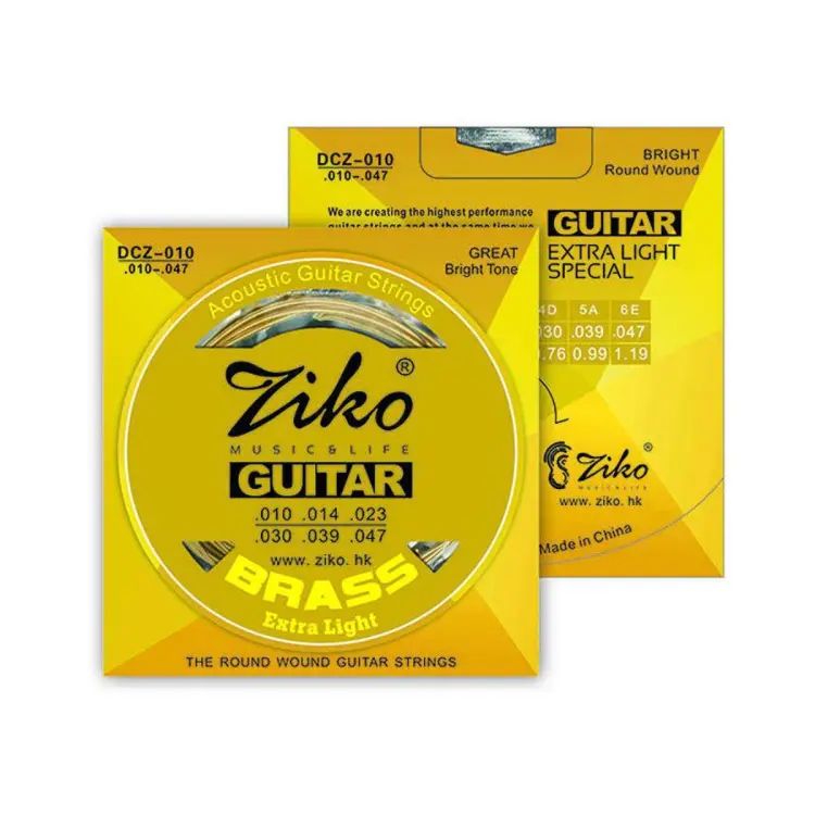 ZIKO DCZ ACOUSTIC GUITAR STRINGS