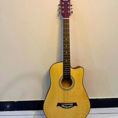 Acoustic Guitar 38" with metal tuning keys and pin bridge - Beginners Acoustic Guitar Model AS-08