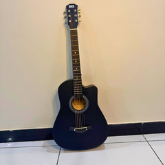 Acoustic Guitar 38" with metal tuning keys and pin bridge - Beginners Acoustic Guitar Model AS-08
