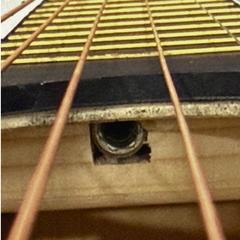 Acoustic Guitar 38" with metal tuning keys and and truss rod with pin bridge - Guitar for Beginners Model AS-01T