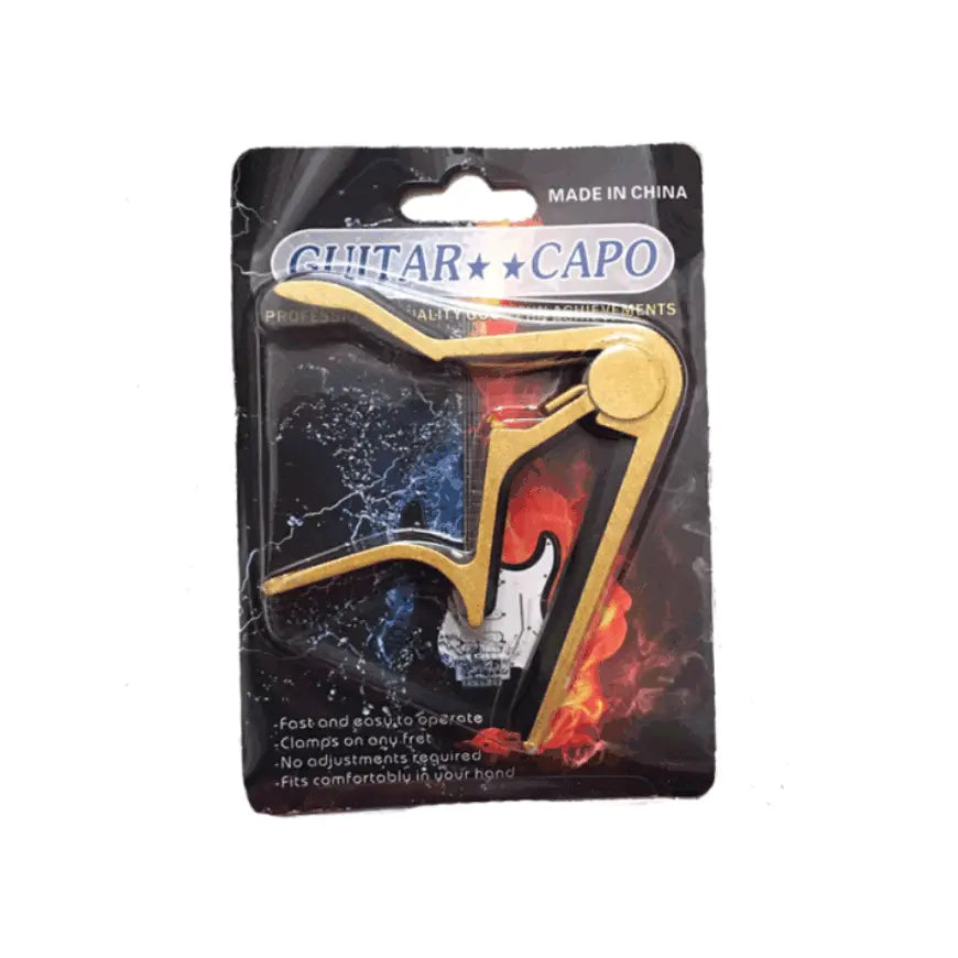 Quick Change Clamp Metal Capo for Guitar Ukulele & Electric Guitar