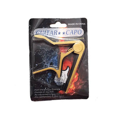 Quick Change Clamp Metal Capo for Guitar Ukulele & Electric Guitar