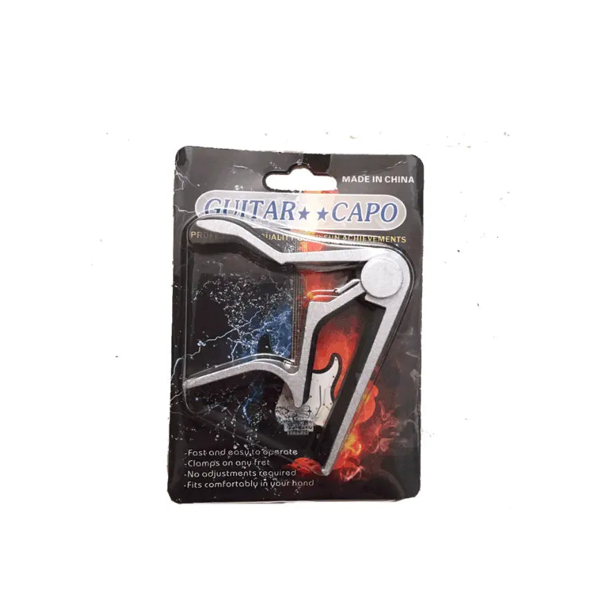 Quick Change Clamp Metal Capo for Guitar Ukulele & Electric Guitar
