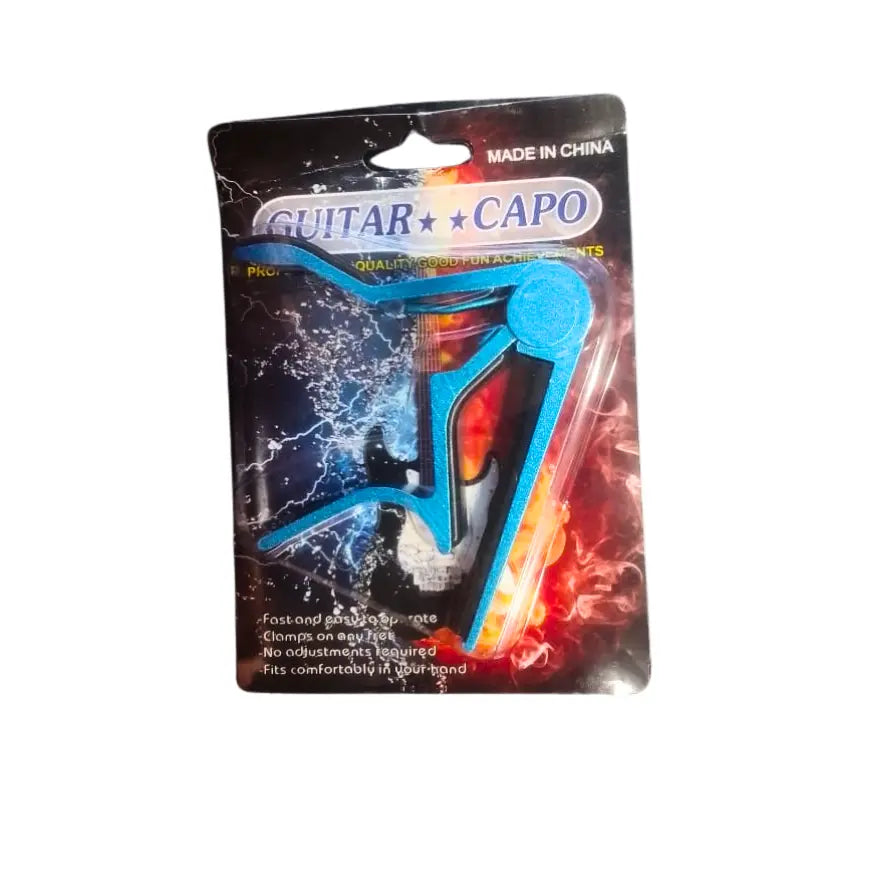 Quick Change Clamp Metal Capo for Guitar Ukulele & Electric Guitar
