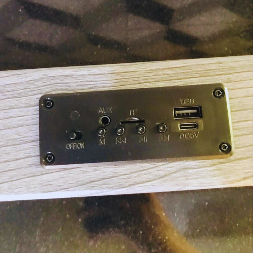 PAJIEMI Audio Soundbar Bluetooth - Sd Card - Audio Cable - Remote Control