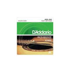 D’Addario EZ890 – Bronze Super Light Acoustic Guitar Strings