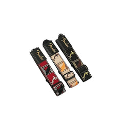 Fender High Quality Adjustable Guitar Straps - Embroidered
