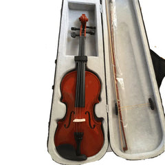 Violin Full Size 4/4 Glossy Finish – Sunburst