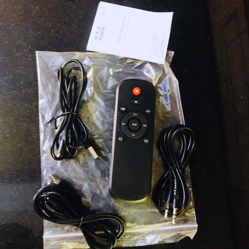 PAJIEMI Audio Soundbar Bluetooth - Sd Card - Audio Cable - Remote Control