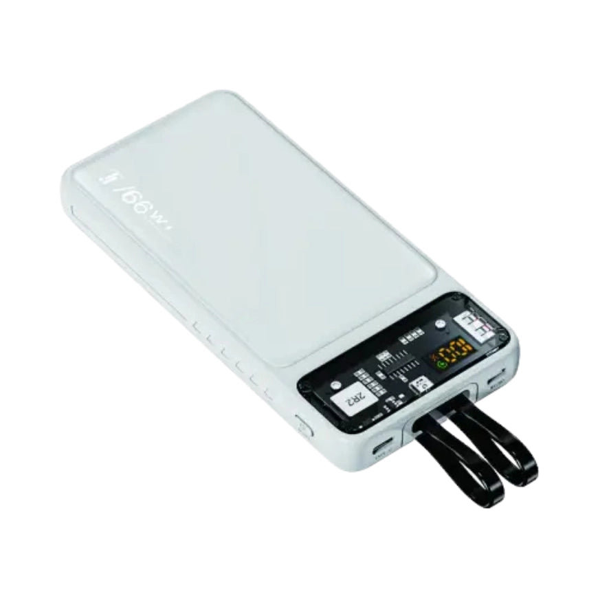 20000 mAh Fast Charging Power Bank - White