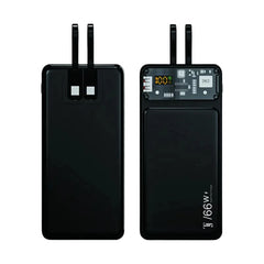 20000 mAh Fast Charging Power Bank - Black