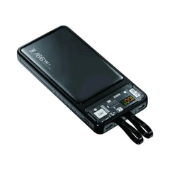 20000 mAh Fast Charging Power Bank - Black