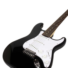 Enjoy ST1-BK Stratocaster Electric Guitar – Black