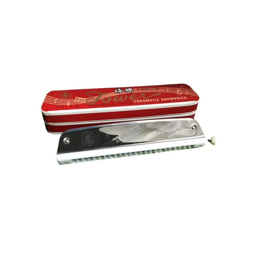 24 Holes Scale Changing Harmonica C Key – Tower
