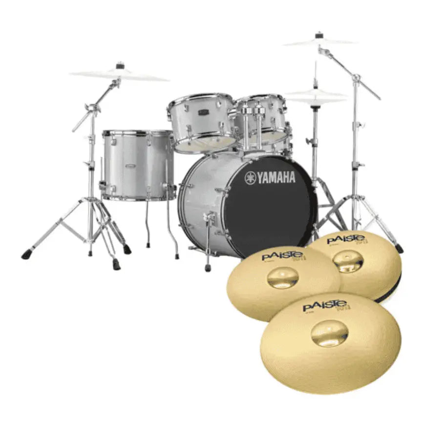 Yamaha MG2F3A+RDP2F5 With Cymbal 5002 Silver Glitter Rydeen Acoustic Drum