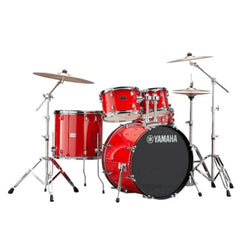 Yamaha MG2F3A+RDP2F5 with Cymbal 5002 Hot Red Rydeen Acoustic Drum